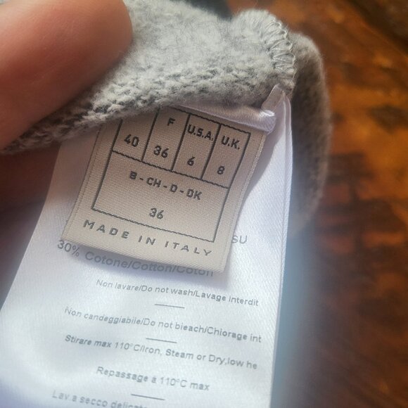 Emilio Pucci cropped 3/4 sleeve embellished top - Picture 5 of 5